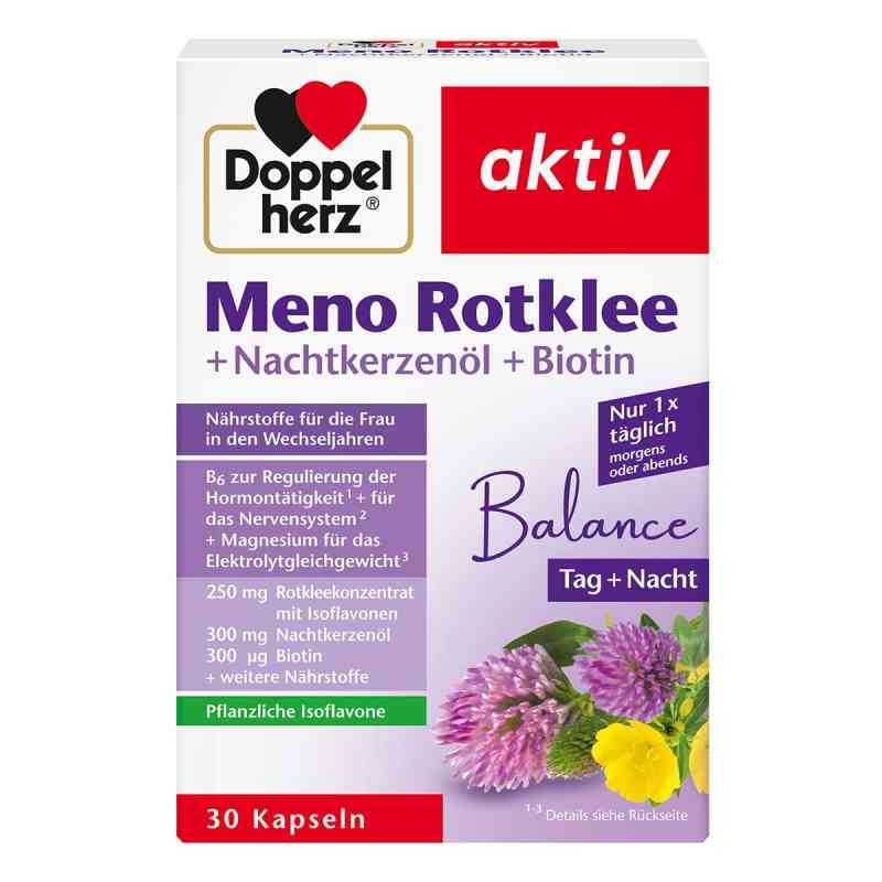 Doppelherz Meno olej koniczyny czerwonej + biotyna kapsułki 30 szt. od Queisser Pharma GmbH & Co. KG PZN 04042018