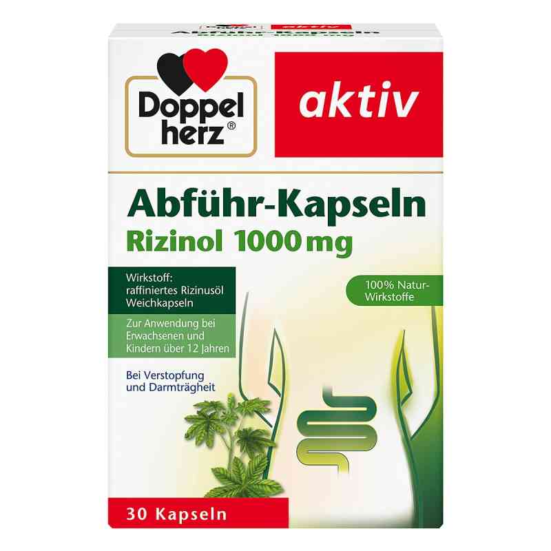 Doppelherz na zaparcia, 1000mg oleju rycynowego 30 szt. od Queisser Pharma GmbH & Co. KG PZN 01534672