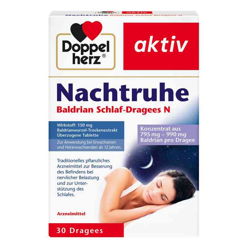 Doppelherz Nachtruhe Baldrian tabletki powlekane 30 szt. od Queisser Pharma GmbH & Co. KG PZN 14168849