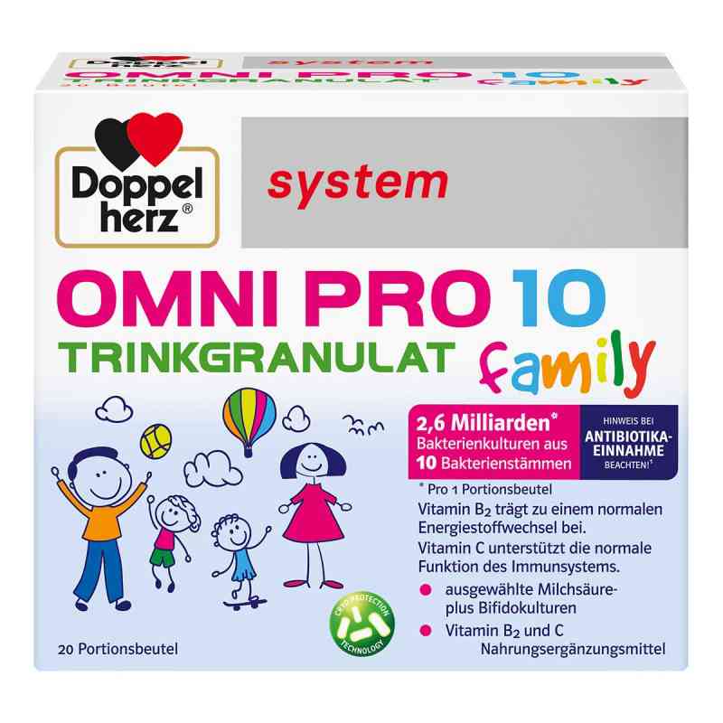 Doppelherz Omni Pro 10 Family System Granulat do picia 20 szt. od Queisser Pharma GmbH & Co. KG PZN 19908883