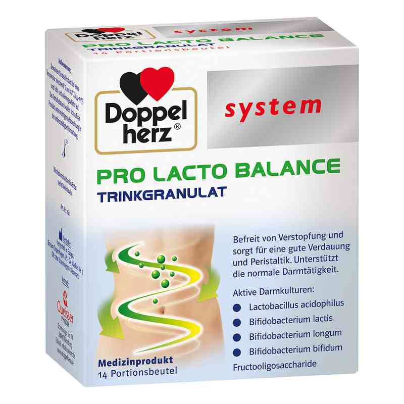 Doppelherz Pro Lacto Balance system Trinkgranulat 14 szt. od Queisser Pharma GmbH & Co. KG PZN 13754166
