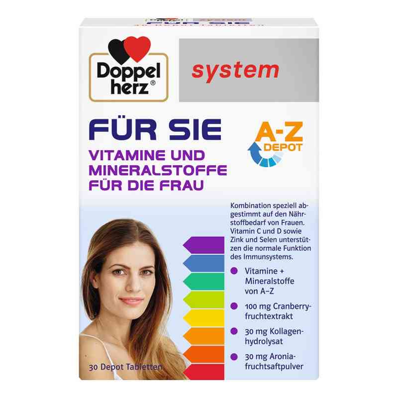 Doppelherz System Dla Niej tabletki 30 szt. od Queisser Pharma GmbH & Co. KG PZN 10131884