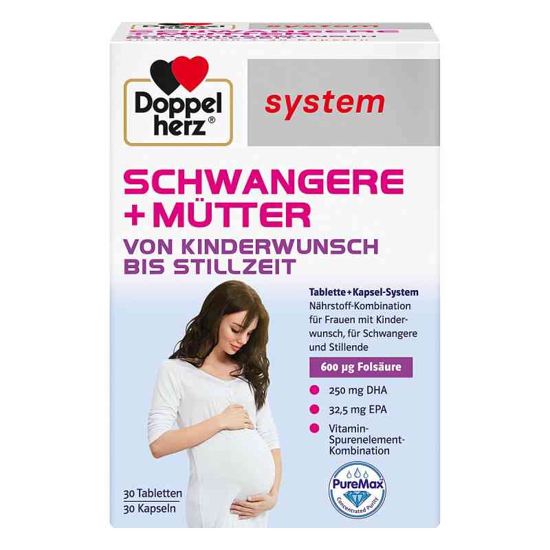 Doppelherz system Kapsułki dla mam i kobiet w ciąży 60 szt. od Queisser Pharma GmbH & Co. KG PZN 09529699