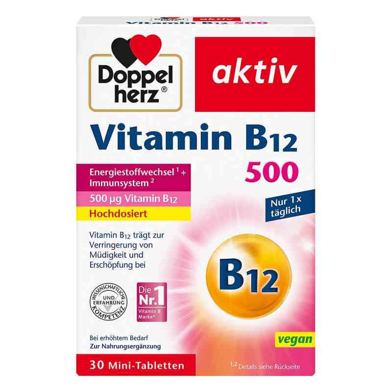 Doppelherz Vitamin B12 500 Tabletten 30 szt. od Queisser Pharma GmbH & Co. KG PZN 18674874