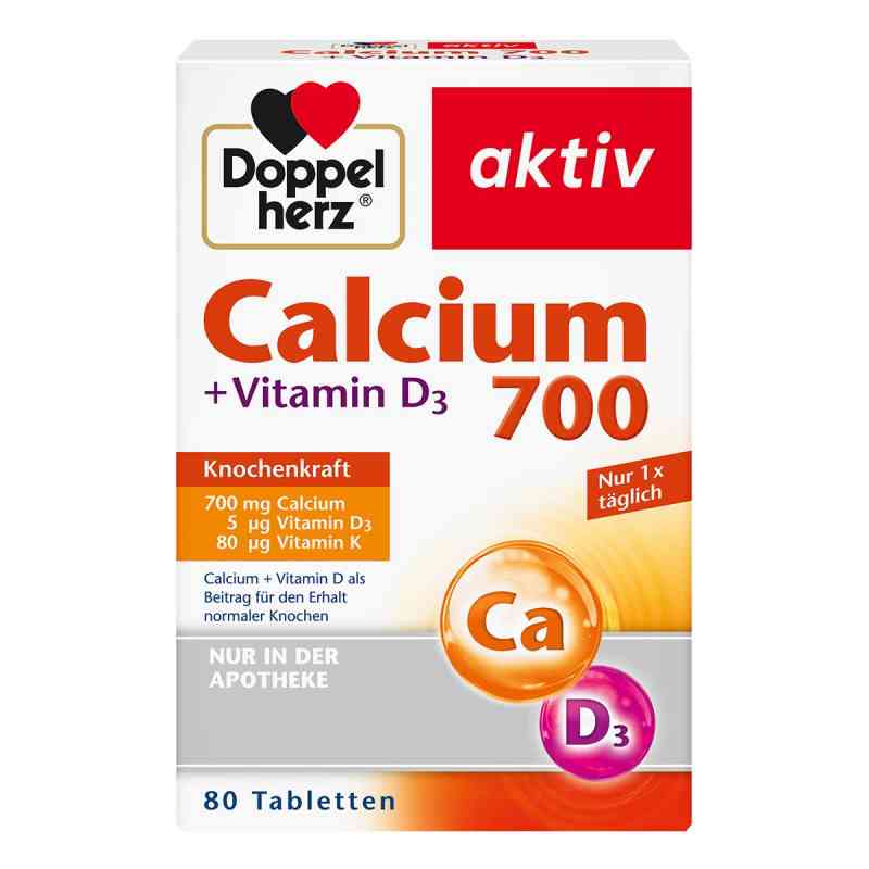 Doppelherz wapń 700 + witamina D3 tabletki 80 szt. od Queisser Pharma GmbH & Co. KG PZN 11346374