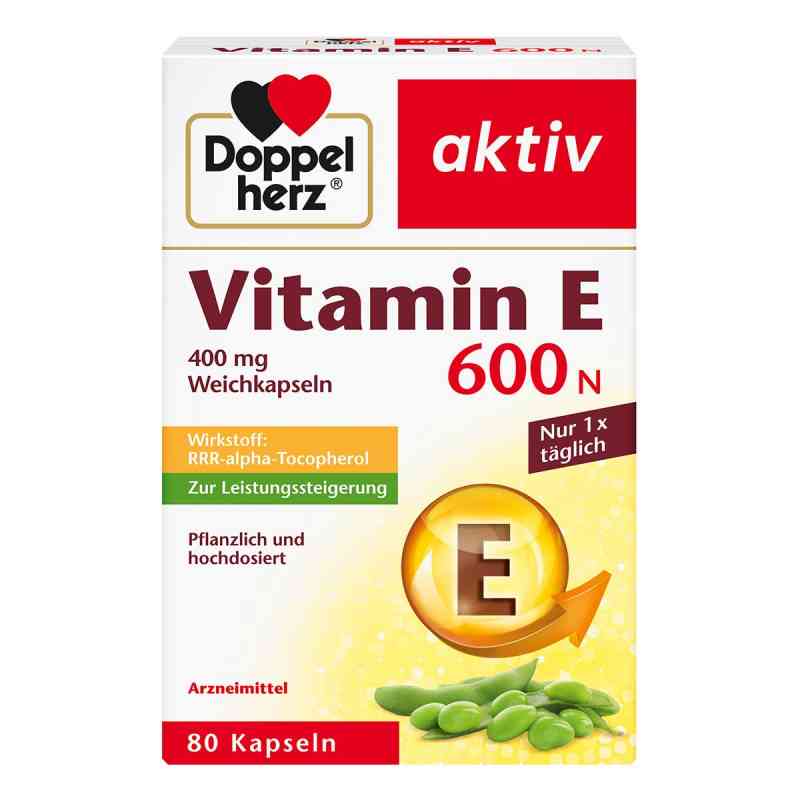 Doppelherz Witamina E 600 N kapsułki 80 szt. od Queisser Pharma GmbH & Co. KG PZN 10057828