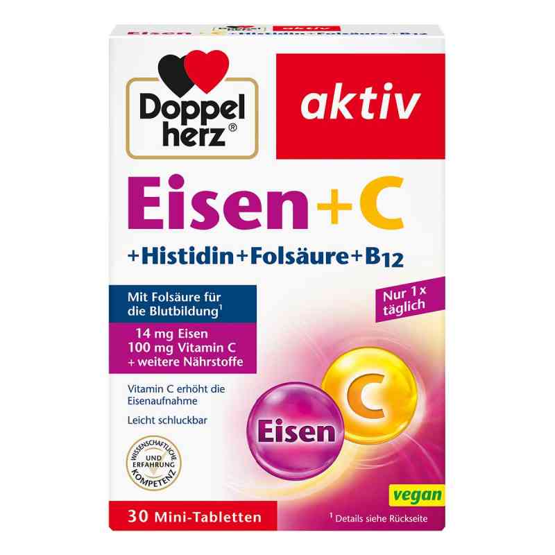 Doppelherz żelazo+ witamina C+ histydyna+ kwas foliowy tabletki 30 szt. od Queisser Pharma GmbH & Co. KG PZN 02483072