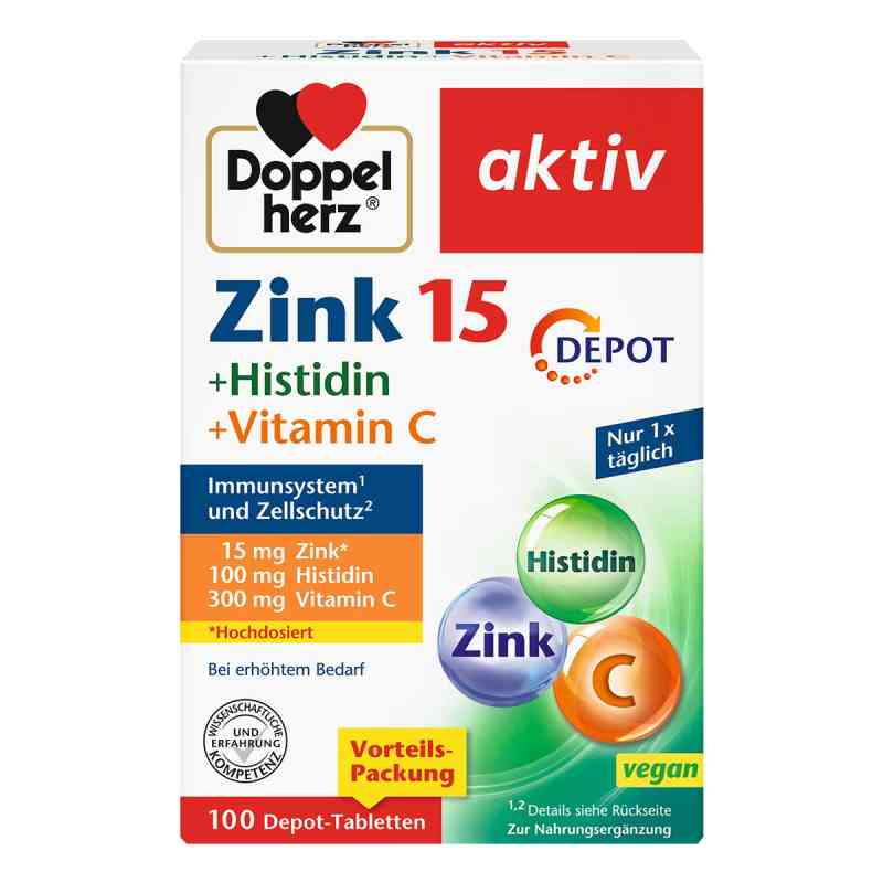 Doppelherz Zink+histidin tabletki 100 szt. od Queisser Pharma GmbH & Co. KG PZN 16942951