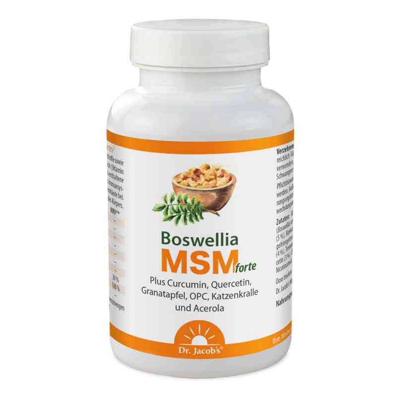 Dr. Jacob's Boswellia MSM forte Kadzidłowiec Kwercetyna OPC 90 szt. od Dr. Jacob's Medical GmbH PZN 16739807