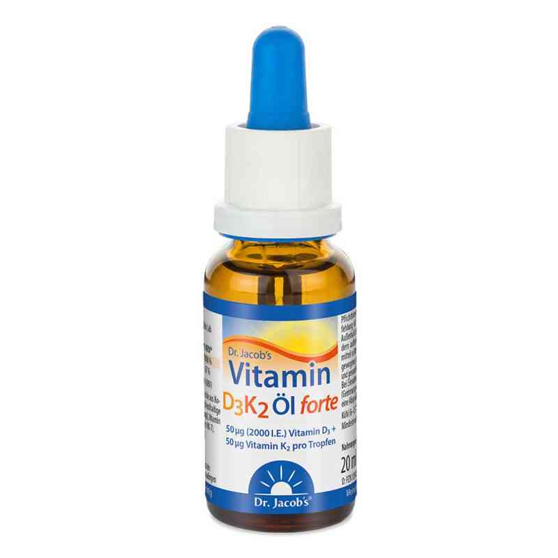 Dr. Jacobs Vitamin D3 K2 krople 20 ml od Dr. Jacob's Medical GmbH PZN 13978701