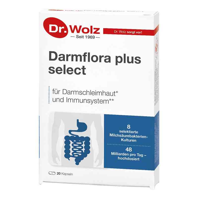 Dr Wolz Darmflora plus select probiotyk w kapsułkach 20 szt. od Dr. Wolz Zell GmbH PZN 06798306