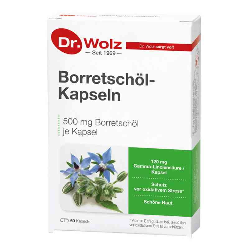 Dr. Wolz kapsułki z ogórecznika 60 szt. od Dr. Wolz Zell GmbH PZN 04447726