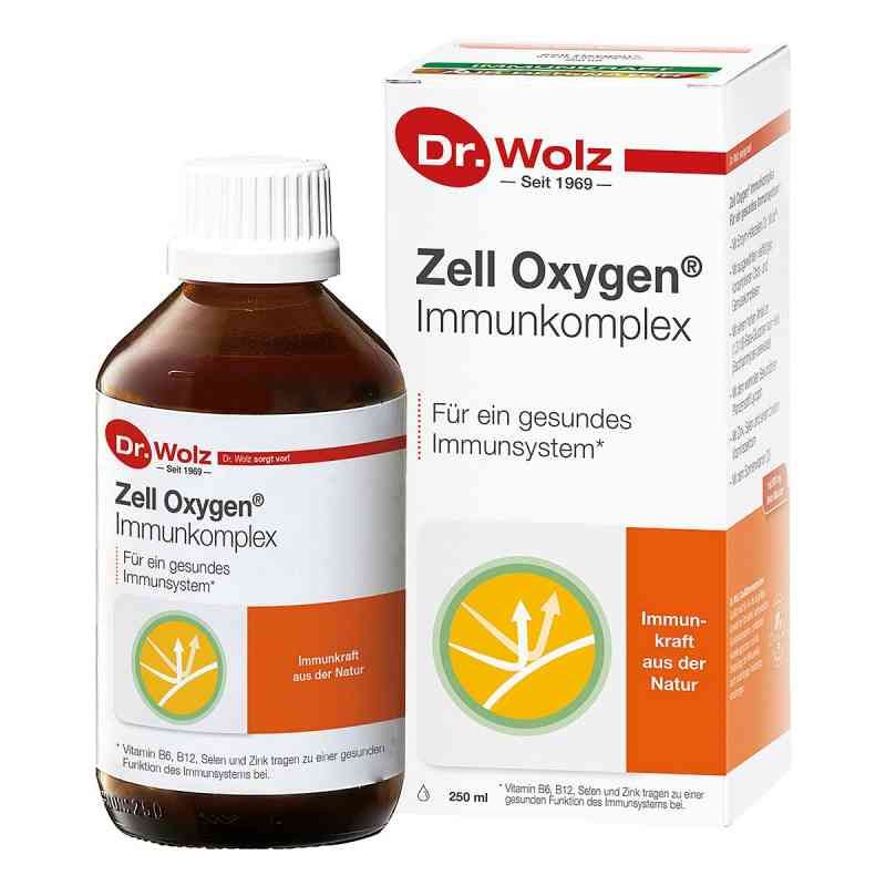 Dr Wolz Zell Oxygen kompleks immunologiczny do picia 250 ml od Dr. Wolz Zell GmbH PZN 05456093