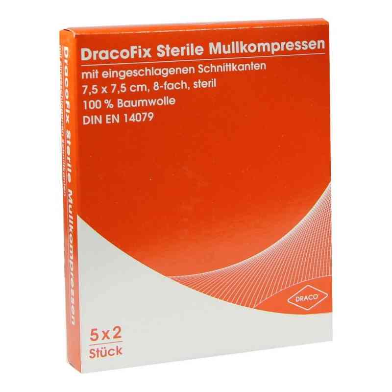 Dracofix Peel Kompressen 7,5x7,5 cm steril 8fach 5X2 szt. od Dr. Ausbüttel GmbH & Co. KG PZN 02358697