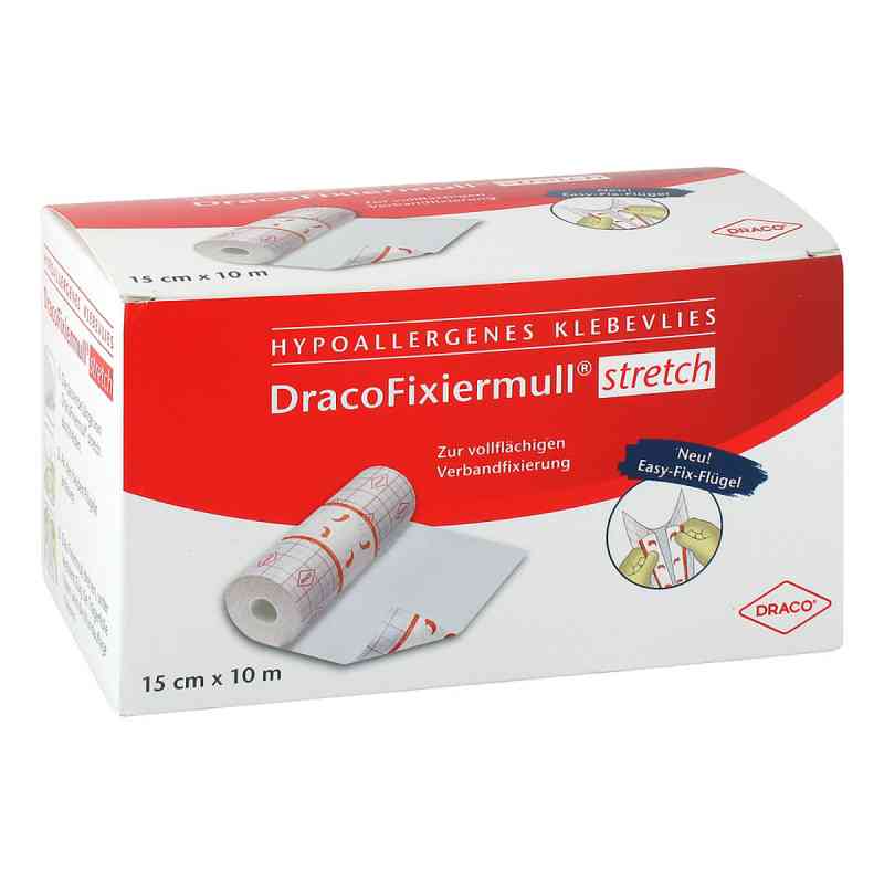 Dracofixiermull stretch 15 cmx10 m 1 szt. od Dr. Ausbüttel GmbH & Co. KG PZN 12548513