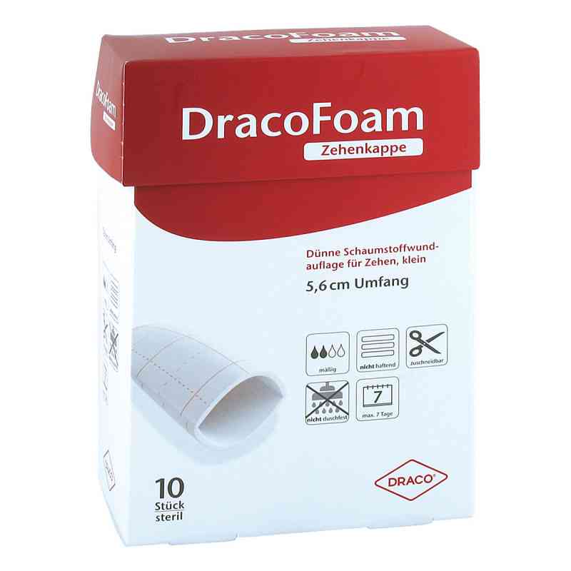 Dracofoam Zehenkappe klein 10 szt. od Dr. Ausbüttel GmbH & Co. KG PZN 12543361
