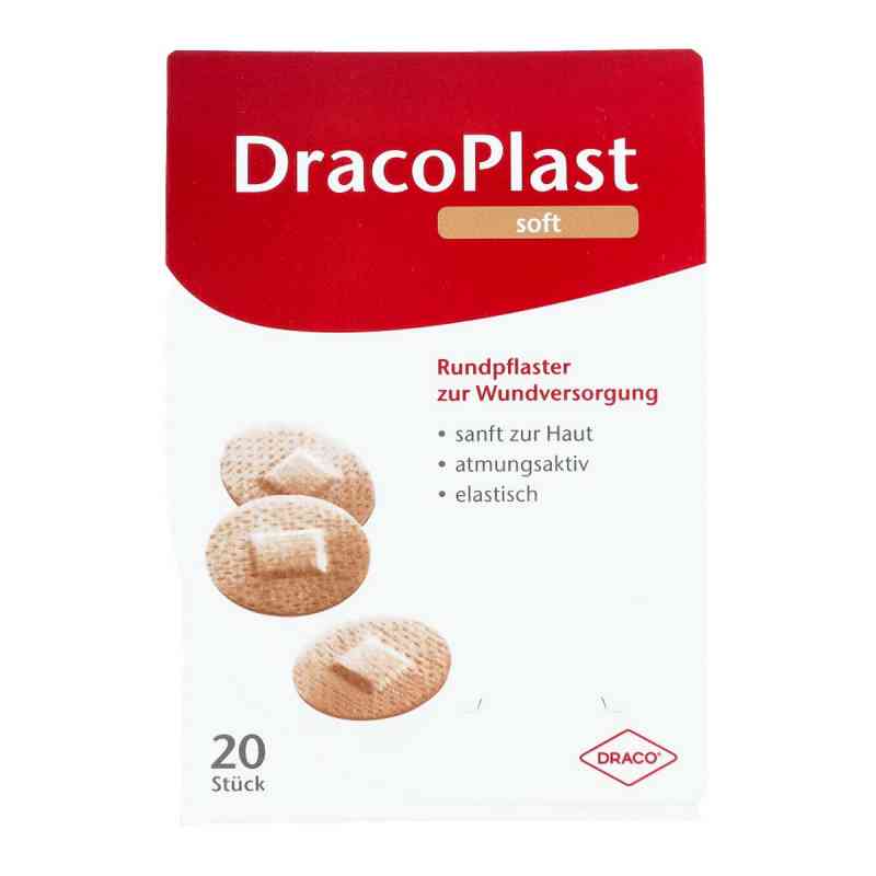 Dracoplast Soft Rundpflaster hautfarben  2,2cm 20 szt. od Dr. Ausbüttel & Co. GmbH PZN 09513563