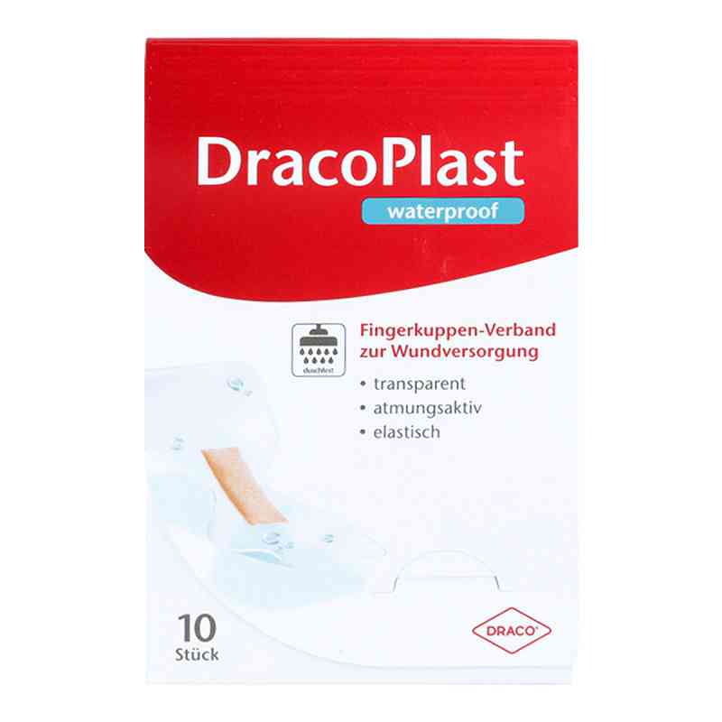 Dracoplast waterproof Fingerkuppenpflaster 10 szt. od Dr. Ausbüttel GmbH & Co. KG PZN 09513586