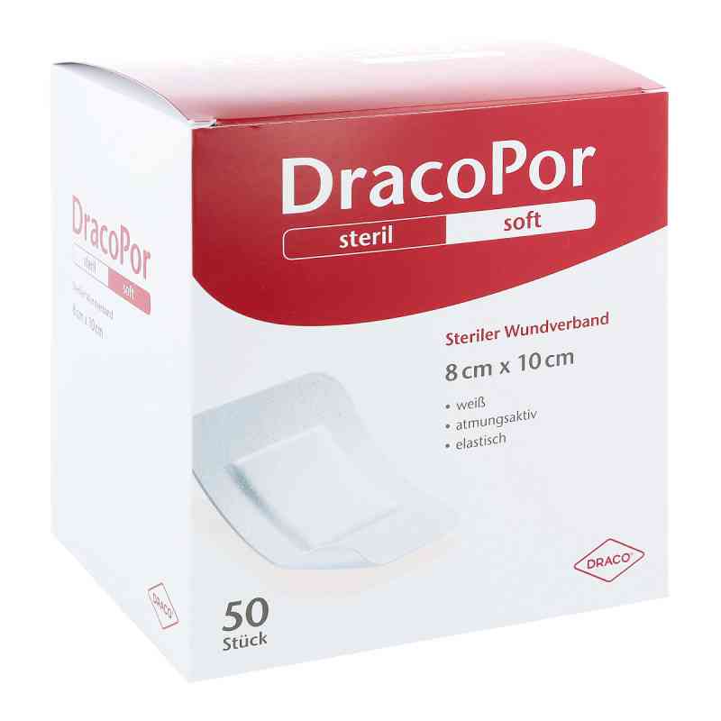 Dracopor Wundverband 8x10 cm steril 50 szt. od Dr. Ausbüttel GmbH & Co. KG PZN 12749105