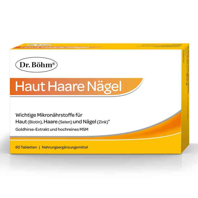 Dr.böhm Haut Haare Nägel tabletki 60 szt. od Apomedica Pharmazeutische Produkte GmbH PZN 15390975