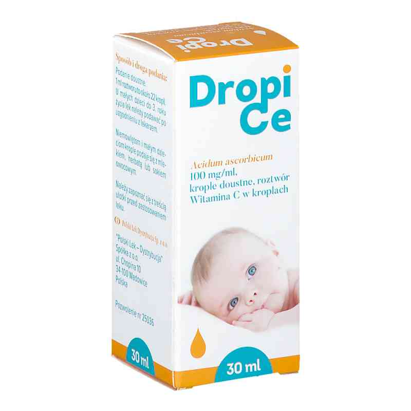 DropiCe 100 mg/ml krople doustne 30 ml od FARMACEUTYCZNA SPÓŁDZIELNIA PRACY 
