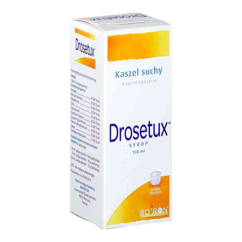 Drosetux syrop 150 ml od BOIRON S.A. PZN 08302366