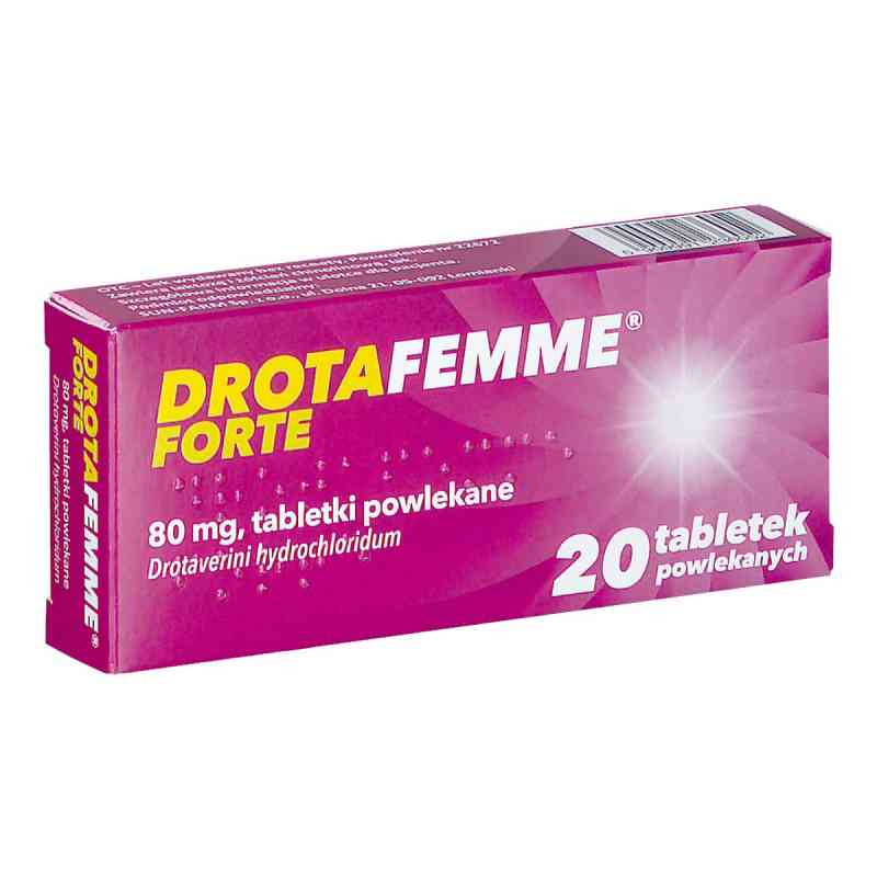 Drotafemme Forte  tabletki 20 tabl. od MIBE GMBH ARZNEIMITTEL PZN 08302095