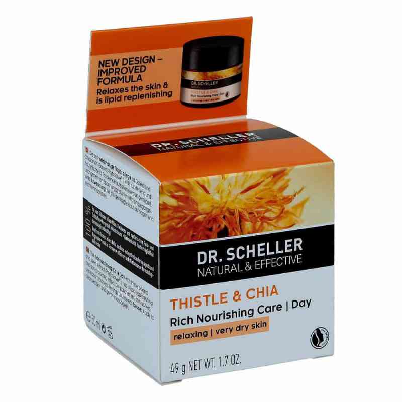 Dr.Scheller Thistle&Chia bogaty krem pielęgnacyjny na dzień 50 ml od BCG Baden-Baden Cosmetics Group GmbH PZN 14064400