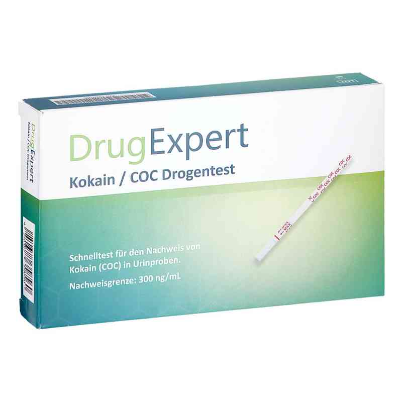Drug Expert Kokain Test 1 szt. od nal von minden GmbH PZN 15426590