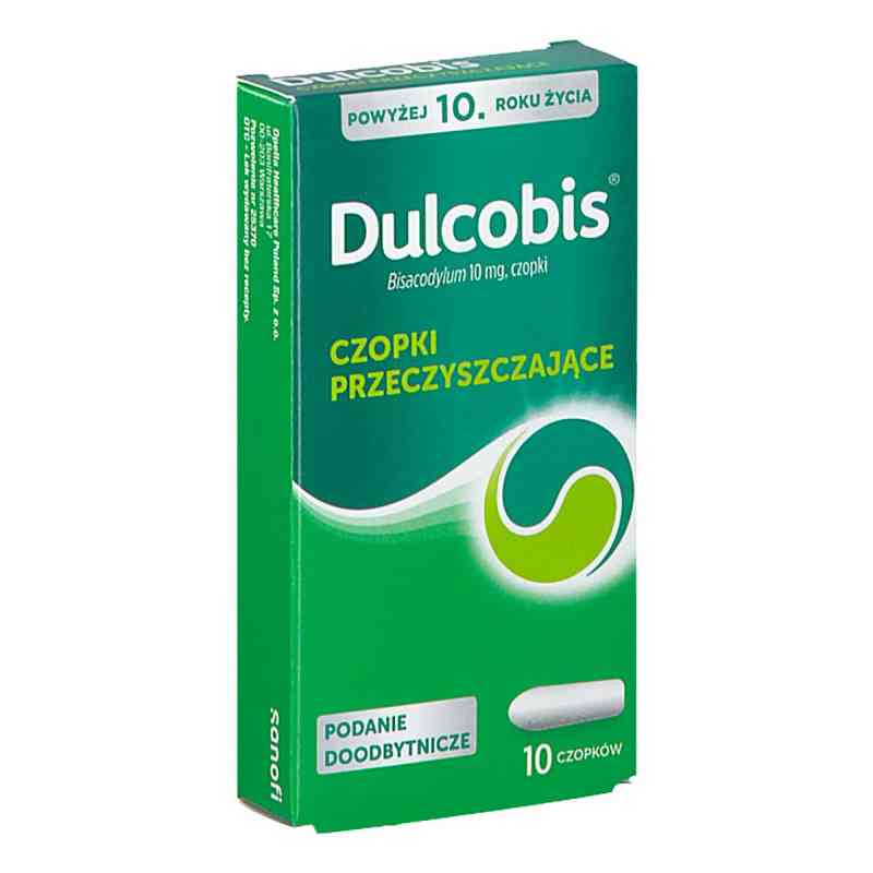 Dulcobis czopki przeczyszczające 10  od  PZN 08304650