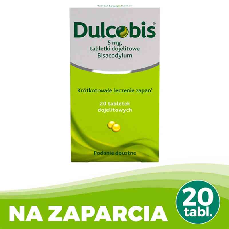 Dulcobis tabletki 20 tabl. od DELPHARM REIMS S.A.S. PZN 08301898