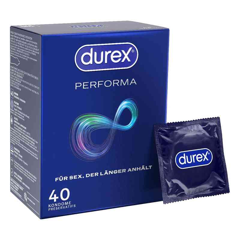 Durex Performa prezerwatywy 40 szt. od Reckitt Benckiser Deutschland GmbH PZN 16811143