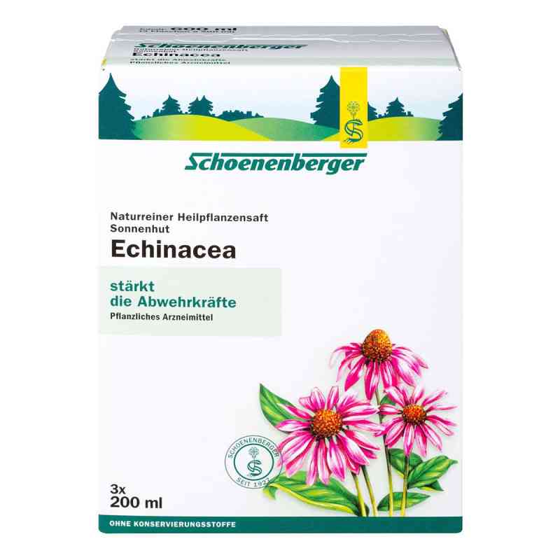 Echinacea Schoenenberger Heilpflanzensaefte sok 3X200 ml od SALUS Pharma GmbH PZN 00699773