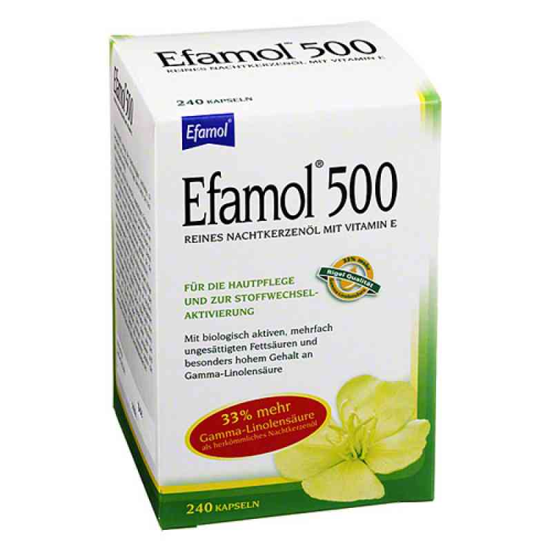 Efamol 500 kapsułki 240 szt. od Efamol Limited PZN 03113874