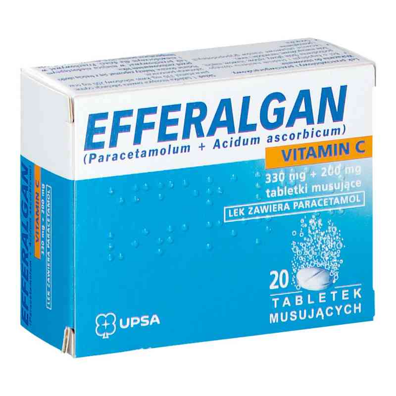 Efferalgan Vitamin C tabletki musujące  20  od UPSA LABORATOIRES PZN 08302175