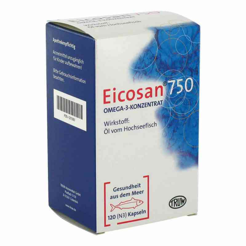 Eicosan 750 Omega 3 Konzentrat kapsułki 120 szt. od Med Pharma Service GmbH PZN 01211383