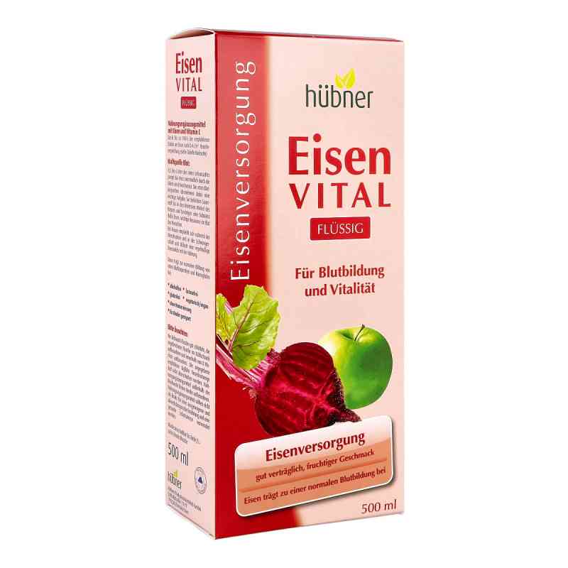 Eisen Vital płyn z żelazem 500 ml od Hübner Naturarzneimittel GmbH PZN 03451683