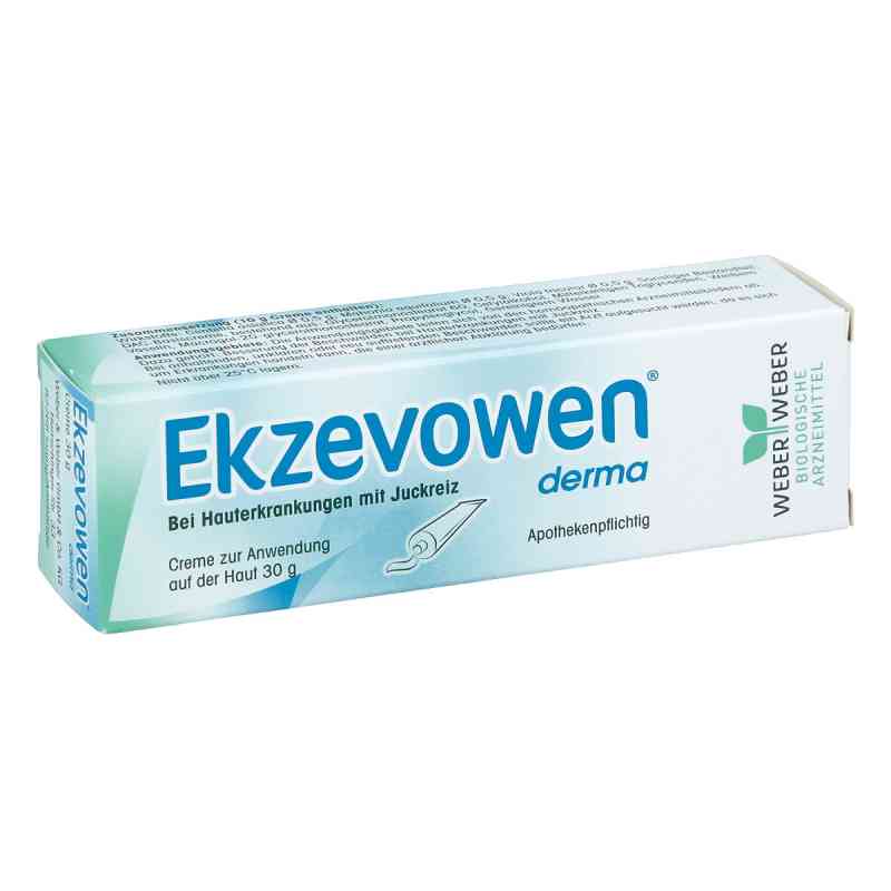 Ekzevowen Derma Creme 30 g od WEBER & WEBER GmbH & Co. KG PZN 03707013
