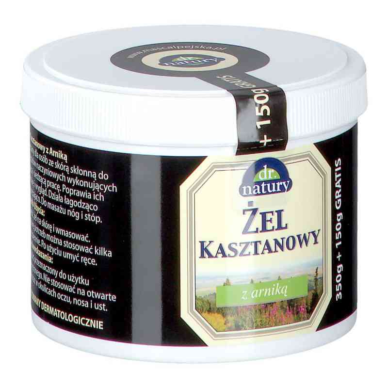 ŻEL KASZTANOWY Z ARNIKĄ Dr.Natura 350 g od SEW-MED MEDICAL PZN 08302630