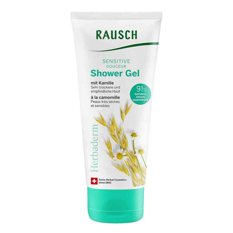 Żel pod prysznic RAUSCH Sensitive z rumiankiem 200 ml od RAUSCH (Deutschland) GmbH PZN 18743078