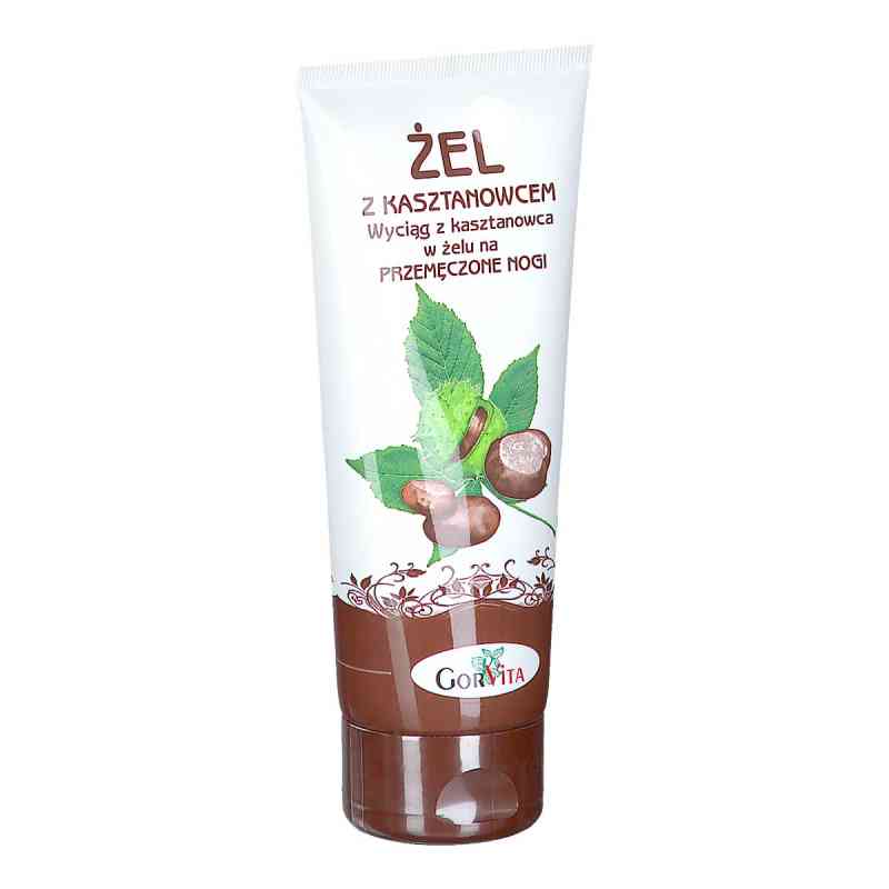 Żel z kasztanowcem Gorvita na przemęczone nogi  200 ml od GORVITA PPHU PZN 08303370
