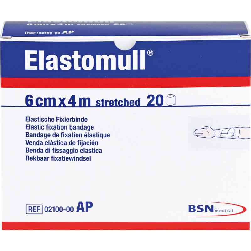 Elastomull 6 cmx4 m elastisch Fixierb. 20 szt. od ToRa Pharma GmbH PZN 14407202