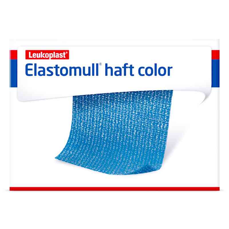 Elastomull haft 4mx8cm 72207-04 blau Fixierb. 1 szt. od BSN medical GmbH PZN 03393193