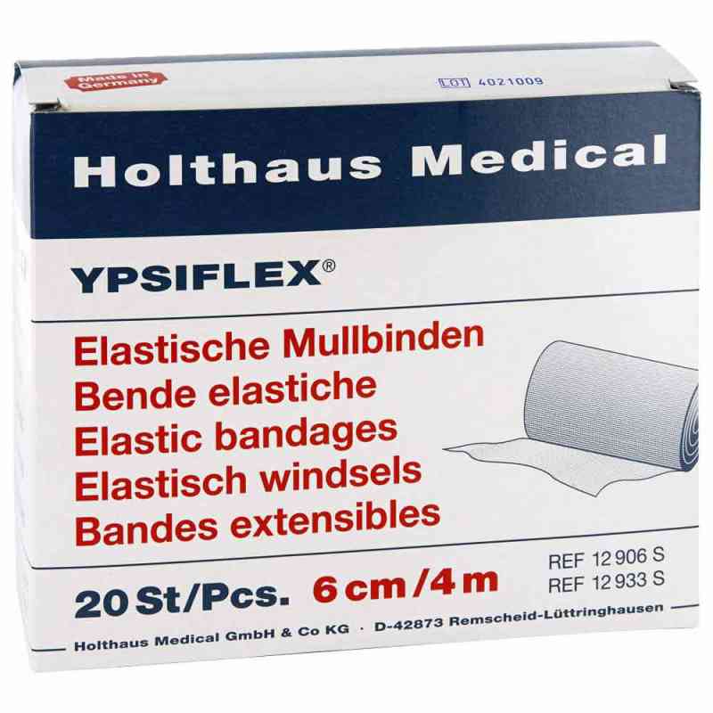 Elastyczna opaska z gazy 4mx6cm  20 szt. od Holthaus Medical GmbH & Co. KG PZN 04095115