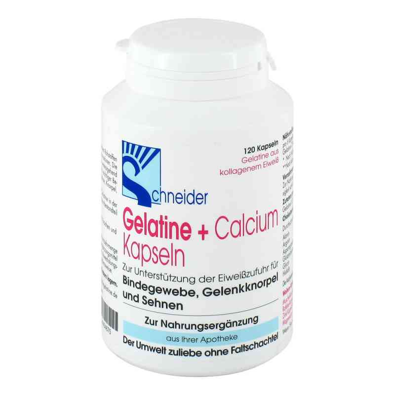 Żelatyna + Wapń kapsułki 120 szt. od J.Schneider GmbH PZN 04434675