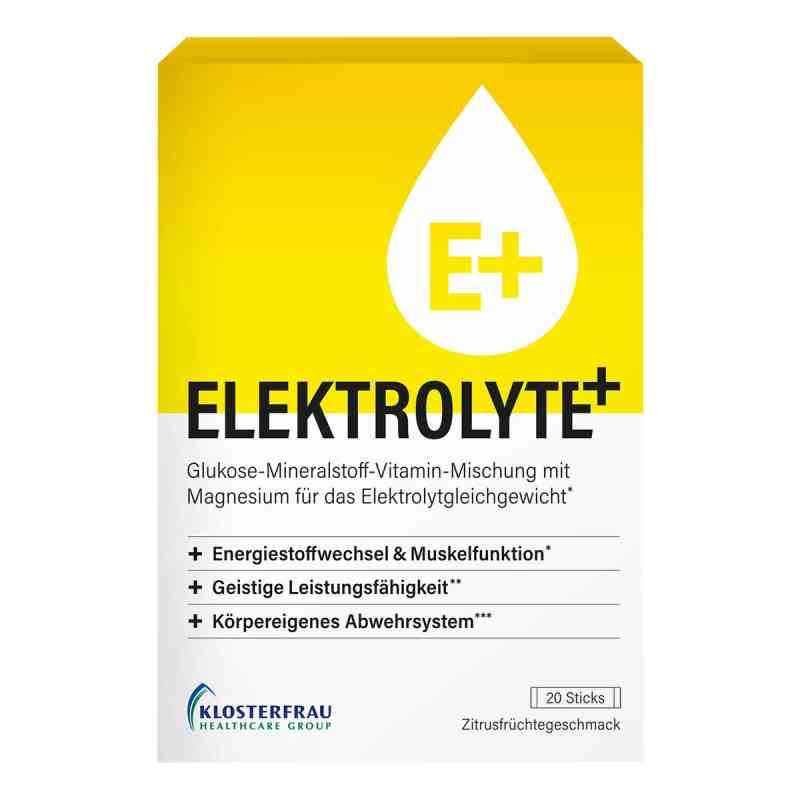 Elektrolity+ 20 szt. od MCM KLOSTERFRAU Vertr. GmbH PZN 18795508