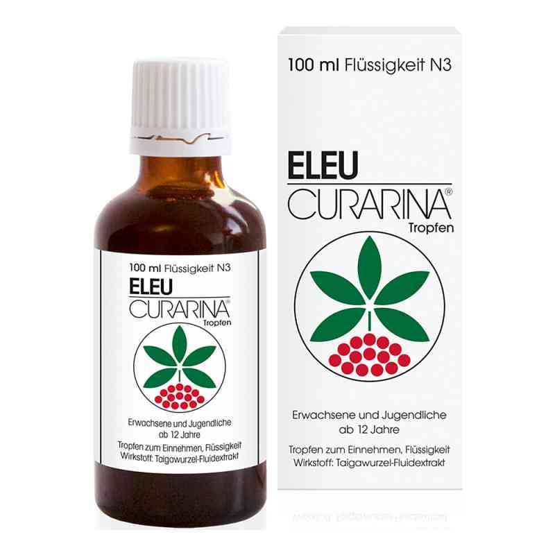 Eleu Curarina krople  100 ml od Harras Pharma Curarina Arzneimit PZN 01273214