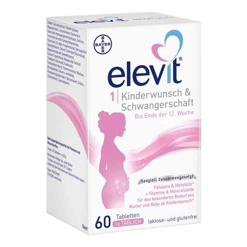 Elevit 1 Kinderwunsch & Schwangerschaft tabletki 1X60 szt. od Bayer Vital GmbH PZN 15371305