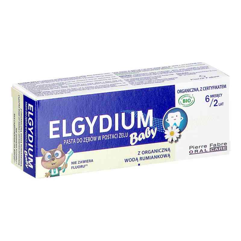 Elgydium Baby Pasta w postaci żelu do zębów dla dzieci 6 miesięc 30 ml od PIERRE FABRE MEDICAMENT PZN 08306071
