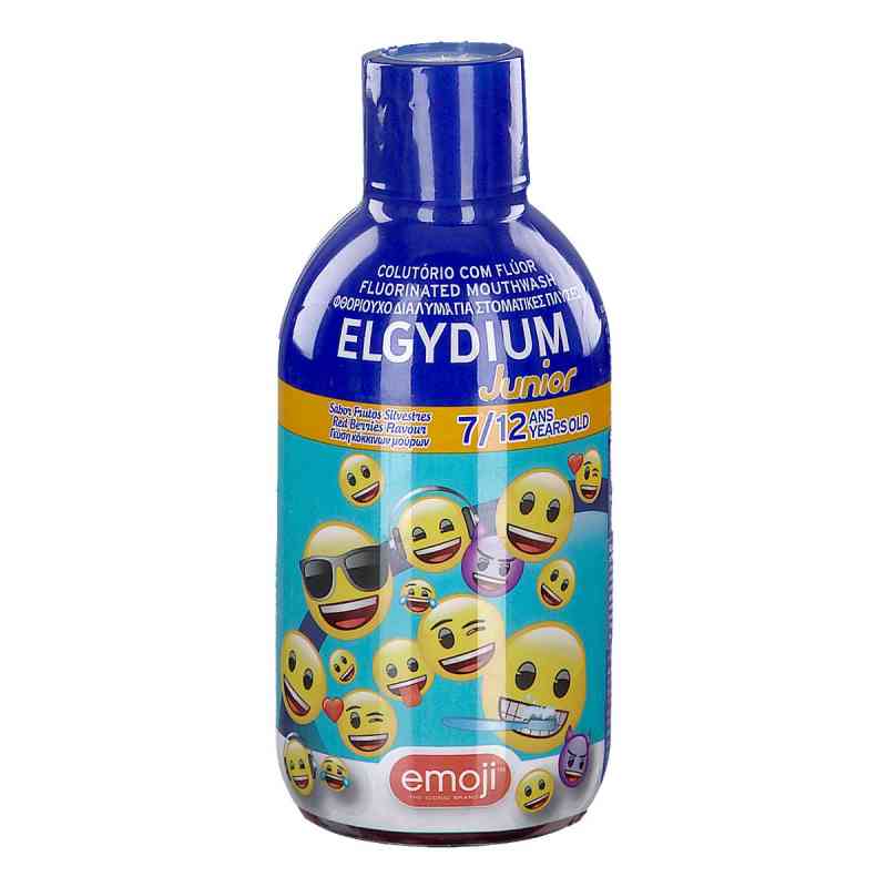 Elgydium Emoji Junior Płyn do płukania jamy ustnej 500 ml od PIERRE FABRE MEDICAMENT PZN 08305790